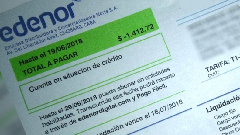 Edenor deberá pagar más de $176 millones a usuarios por errores en la  facturación