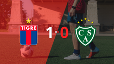 a tigre le alcanzo con un gol para derrotar a sarmiento en don jose dellagiovanna