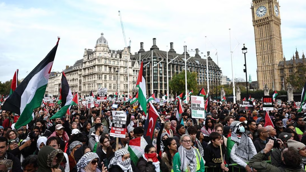 Nuevas manifestaciones en Londres, París, Zúrich y Estambul por el alto el fuego en Gaza