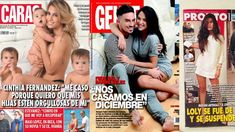 Tapas de revistas: Cinthia Fernández, Barbie Vélez y Federico Bal, a puro casamiento Tapas de revistas: Cinthia Fernández, Barbie Vélez y Federico Bal, a puro casamiento