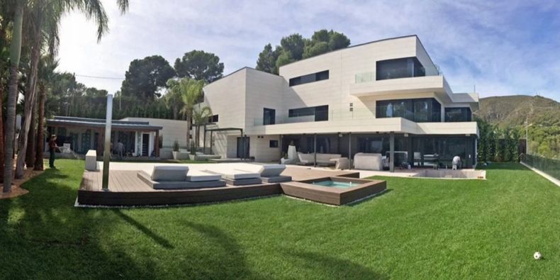 Lionel Messi tiene una casa en el country Kentucky de Funes