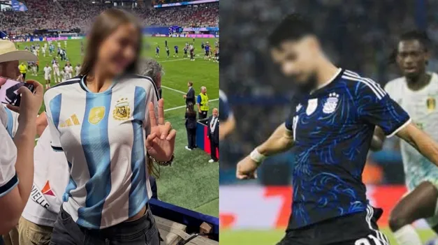 Un jugador de la Selección argentina fue vinculado con una influencer y ella lo negó.