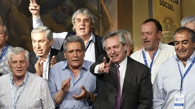 Alberto Fernandez estará en la CGT en homenaje a Perón.&nbsp;