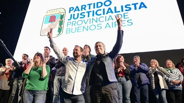 Los integrantes del PJ bonaerense.