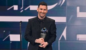 Messi no estuvo presente y se llevó el The Best igual.
