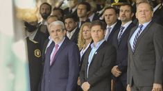 Cruce entre Aníbal Fernández y Axel Kicillof.