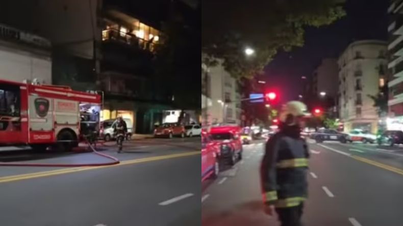 Una mujer murió en un incendio en Palermo.