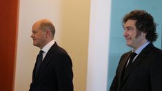 Milei catalogó el encuentro con el canciller alemán, Olaf Scholz, como una renipon extremadamente positiva Milei catalogó el encuentro con el canciller alemán, Olaf Scholz, como una renipon extremadamente positiva