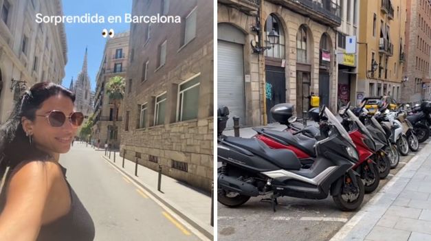La argentina contó el llamativo detalle que descubrió en Barcelona en un video que se hizo viral.&nbsp;