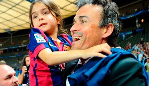 Luis Enrique emocionó a todos ante el recuerdo de su hija.