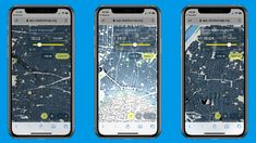 La app muestra la incidencia del sol tanto en las calles como en los edificios.