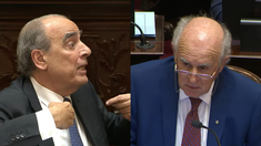 El duro cruce entre Guillermo Francos y Oscar Parrilli en el Senado. 