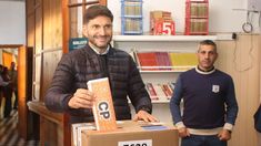 Pullaro votó en la Escuela Primaria N°504 de la localidad de Hughes.