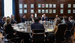 Feletti encabezó la reunión en la Secretaría de Comercio.