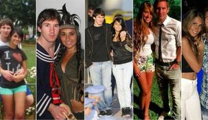 La historia de amor de Messi y Antonella en 40 fotos La historia de amor de Messi y Antonella en 40 fotos