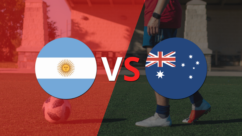 Sólido triunfo de Argentina por 2-0 frente a Australia