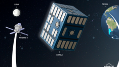argentina, a bordo de artemis 2: el satelite atenea rompe un record nacional y viaja a 70.000 kilometros de la tierra