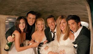 Cómo se verían los personajes de Friends de niños según la inteligencia artificial.