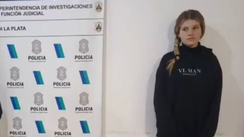 Felicitas Alvite se encuentra detenida en La Plata. Felicitas Alvite se encuentra detenida en La Plata.