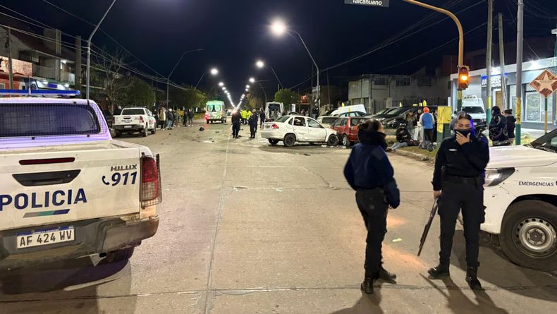 Todos los heridos fueron trasladados al&nbsp;Hospital Interzonal General de Agudos.