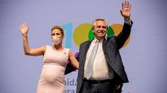 Fabiola Yañez y Alberto Fernández celebraron la llegada de Francisco. Fabiola Yañez y Alberto Fernández celebraron la llegada de Francisco.