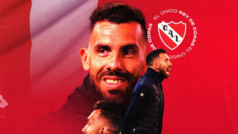 Carlos Tevez fue presentado en Independiente