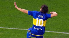 Edinson Cavani anotó en Boca. Edinson Cavani anotó en Boca.