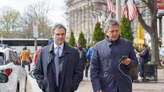 Guillermo Michel y Sergio Massa en Estados Unidos.