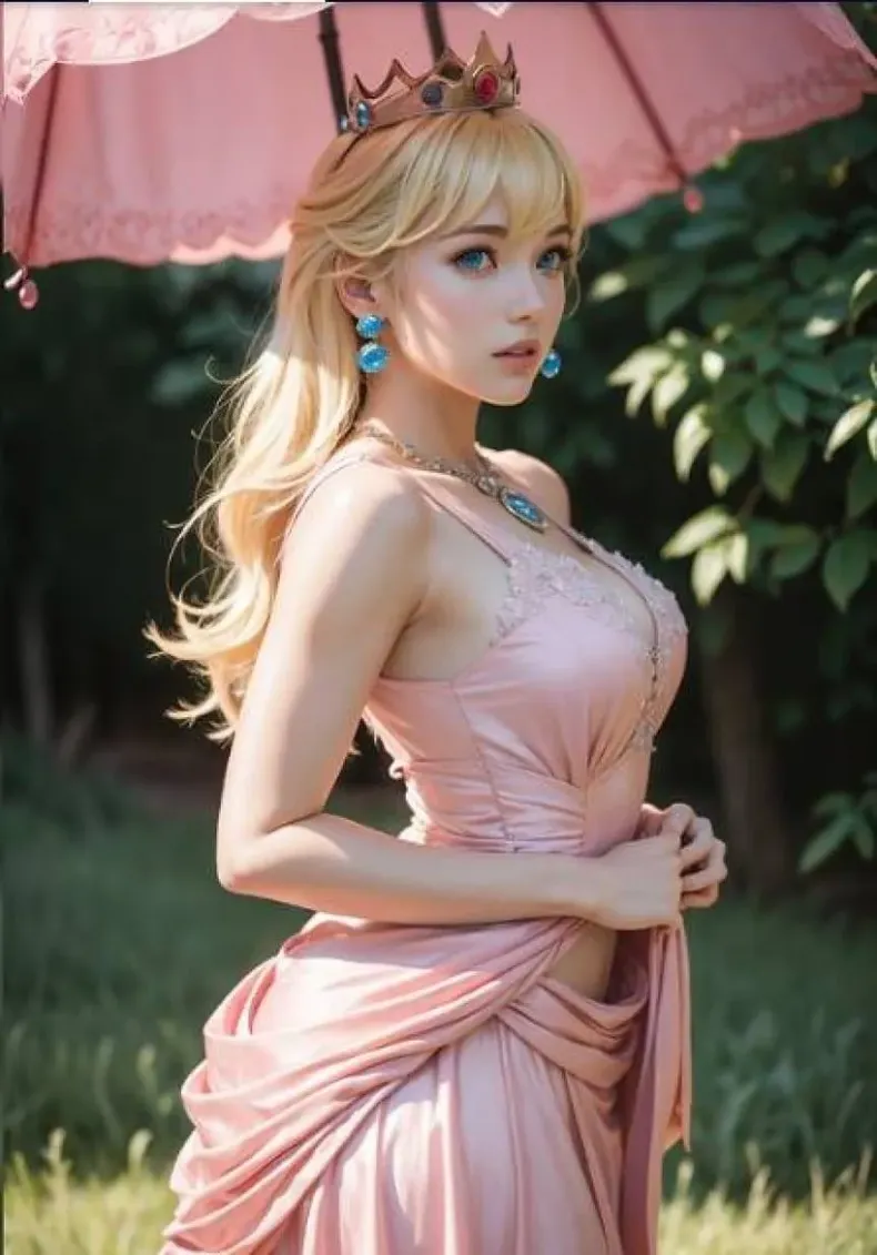 Cómo se vería la princesa Peach de Mario Bros en la vida real según la  inteligencia artificial