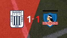 Colo Colo empató 1-1 en su visita a Alianza Lima