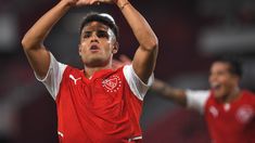 Tomás Pozzo, autor del gol de Independiente.