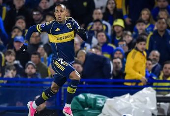 Sebastián Villa, resistido por parte de la parcialidad xeneize, regresó a Boca como titular en la Sudamericana.