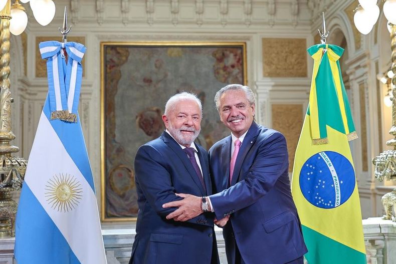 Lula da Silva y Alberto Fernández se reunieron en Casa Rosada la previa de la Cumbre de la Celac.