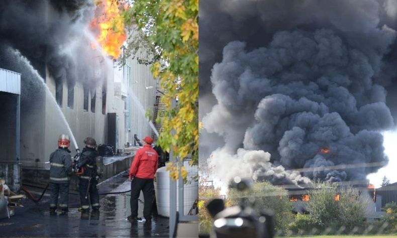 El 28 de abril de 2022 la plata industrial Okinoi sufrió un incendio en su linea de pintura. 