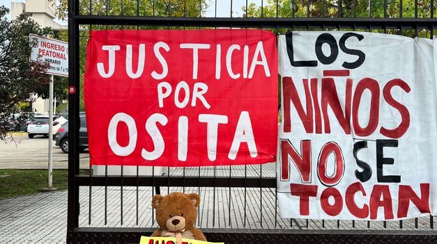 El acompañamiento a Osita durante el juicio a su padre abusador, Julián Canali.