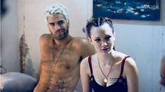 La Joaqui y Nico Furtado en El Marginal. La Joaqui y Nico Furtado en El Marginal.