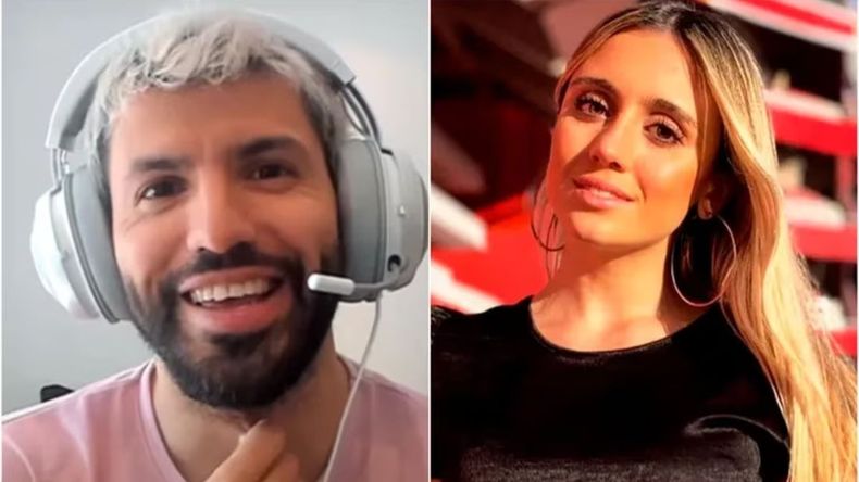 El Kun Agüero quedó envuelto en una incómoda situación con Morena Beltrán.