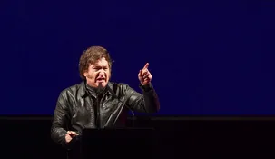 Javier Milei, en un año clave para su gobierno. Javier Milei, en un año clave para su gobierno.