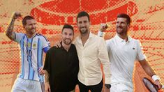 Djokovic y Messi, dos leyendas contemporáneas.