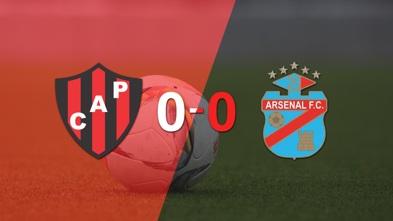 Patronato y Arsenal no se hicieron daño y empataron sin goles