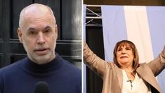 Horacio Rodríguez Larreta y Patricia Bullrich.