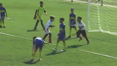 River le hizo un gol a Boca sacando del medio en las inferiores. River le hizo un gol a Boca sacando del medio en las inferiores.