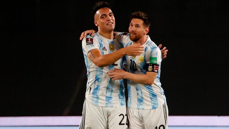 Lautaro Martínez con Messi: el Toro habló de la Selección Argentina.