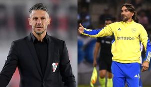 Martínez definió al remplazante de Medina en Boca y Demichelis podrá contar con Borja y Paulo Díaz en River. 