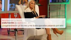 Los compañeros de Rocío Oliva en televisión la defienden Los compañeros de Rocío Oliva en televisión la defienden