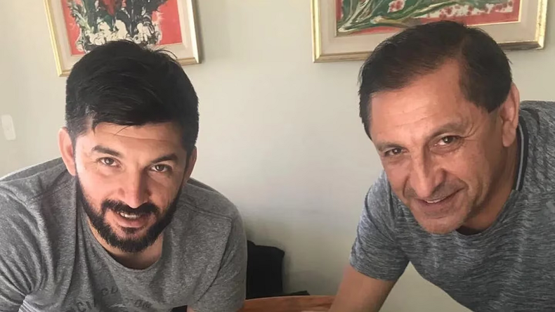 Michael y Ramón Díaz.