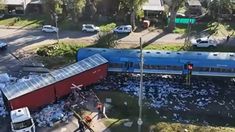 Una formación del Tren San Martín que circulaba hacia Retiro Una formación del Tren San Martín que circulaba hacia Retiro