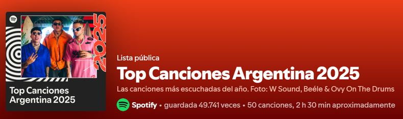 La banda de sonido de Argentina en 2025: cuáles fueron las 10 canciones ...