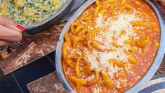 Abundantes pastas en este bodegón de Buenos Aires. Abundantes pastas en este bodegón de Buenos Aires.