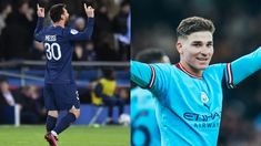 Messi y Julián Álvarez, figuras de la Selección. Messi y Julián Álvarez, figuras de la Selección.